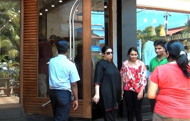 HRD Minister Smriti Irani has found a Hidden Camera at a Fab India outlet changing room in Goa.